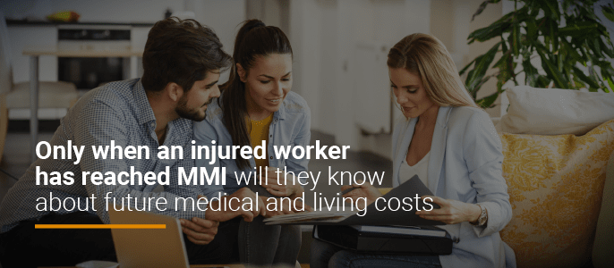 when you reach MMI, you will know future medical costs