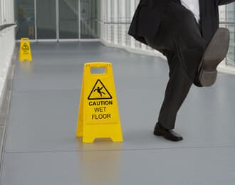 slip and fall accident at work