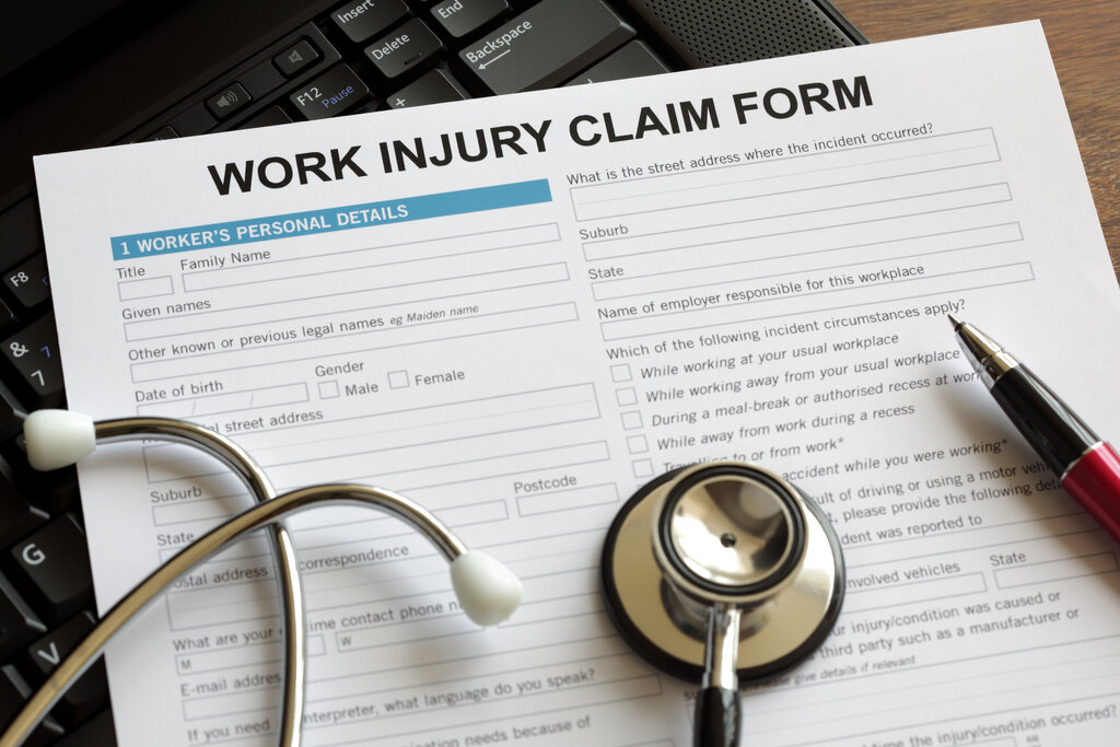 Workers' Comp - Work Injury Claim Form