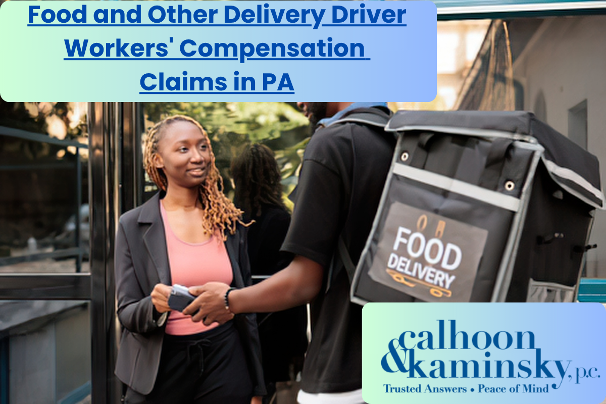 a food delivery driver